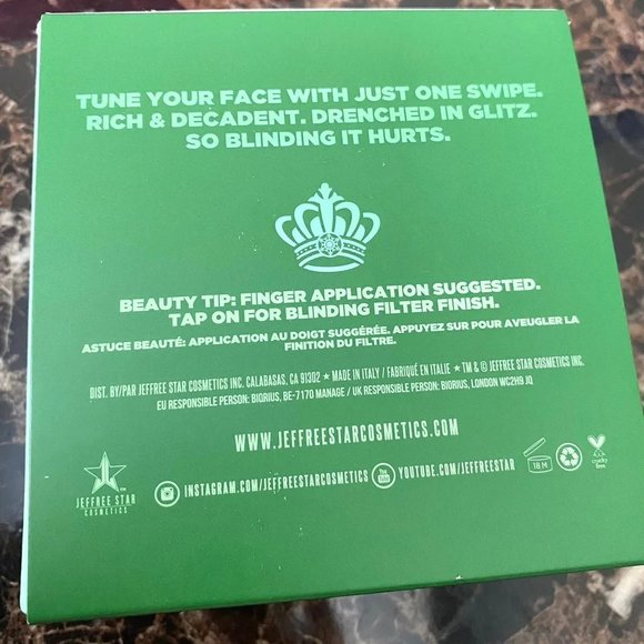 JEFFREE STAR COLD HARD CASH EXTREME FROST GOLD HIGHLIGHTER BLOOD MONEY BRAND NEW - Picture 4 of 7